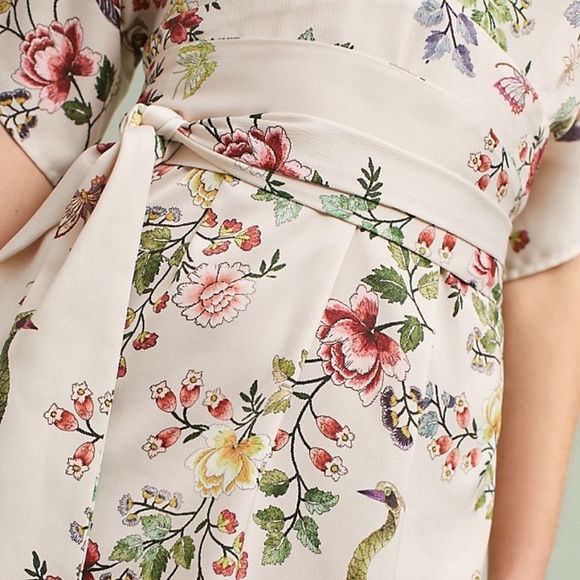 Dra Anthropologie Avian Kimono Midi Dress 2 - Picture 5 of 10